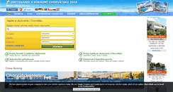 Desktop Screenshot of chorvatskoubytovanie.net