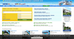 Desktop Screenshot of chorvatskoubytovanie.org